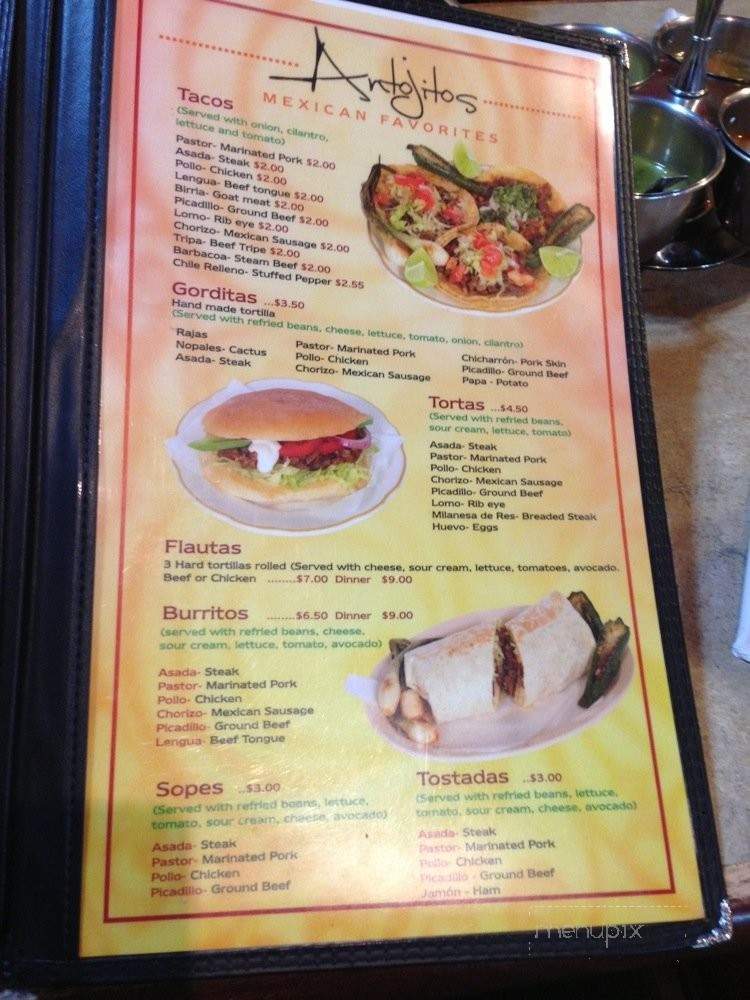 Tacos Nietos - Chicago, IL menu_pic