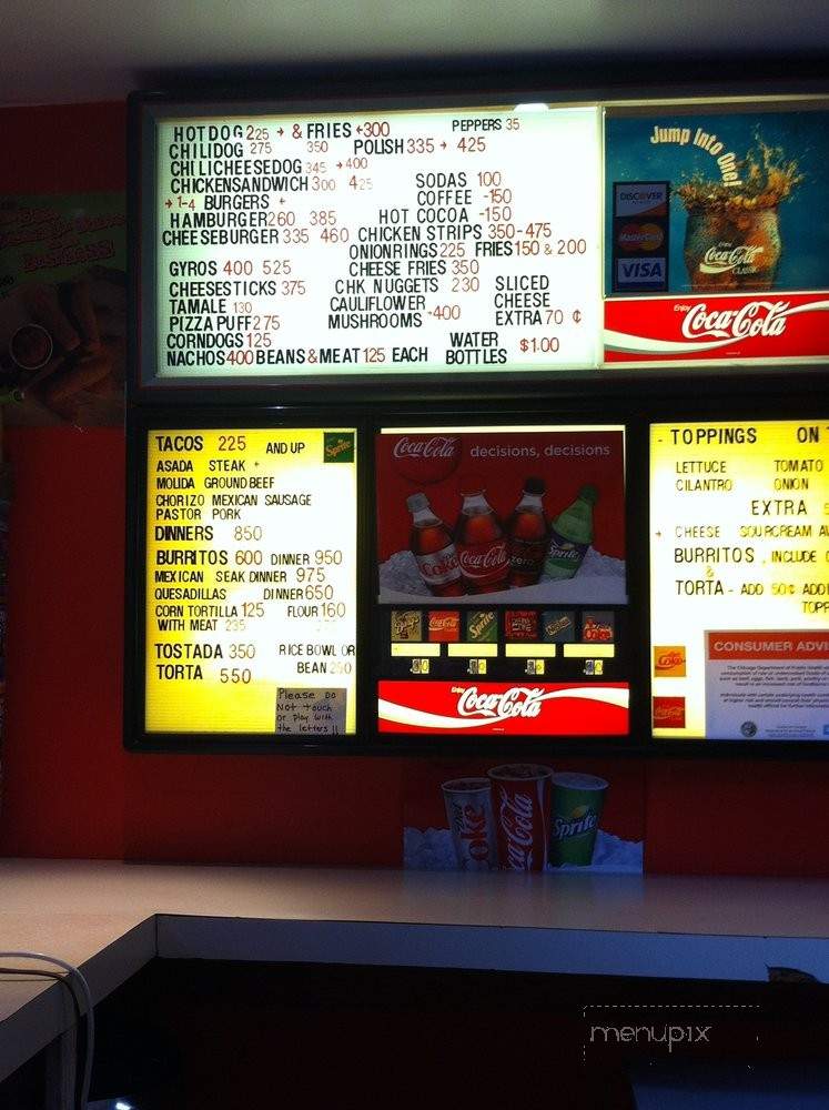 Goodie Tacos - Chicago, IL menu_pic