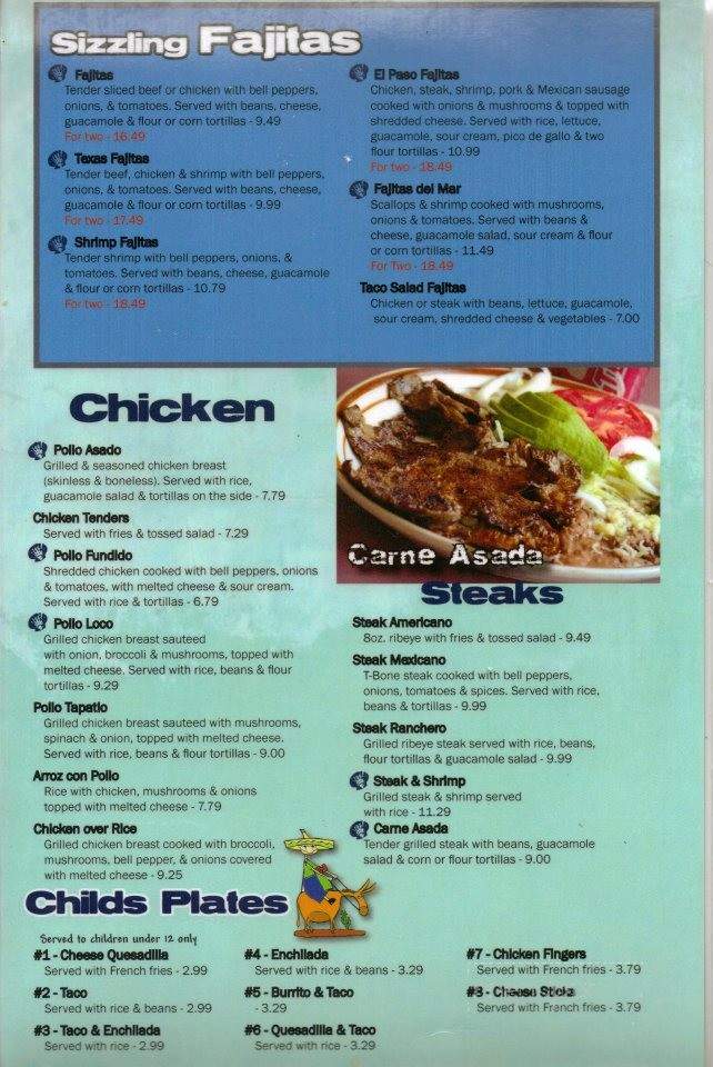 7 Mares - Lexington, SC menu_pic