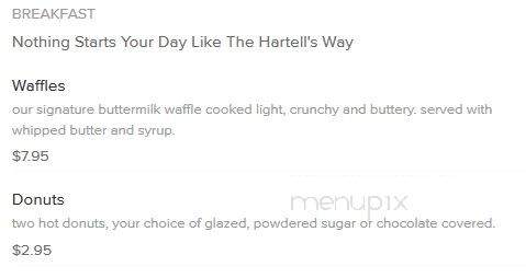 Hartell's Diner - Miramar, FL menu_pic