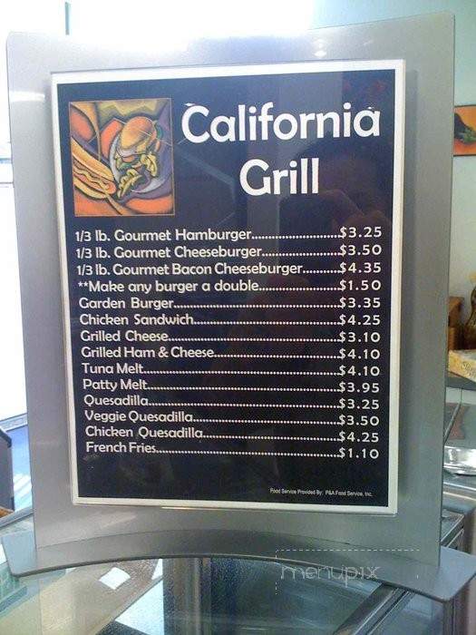 Crystal Cove Cafe - Irvine, CA menu_pic