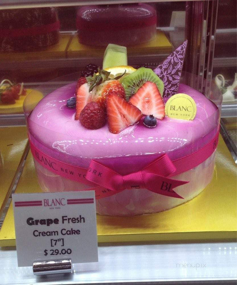 Blanc New York Bakery & Cafe - North Bergen, NJ menu_pic