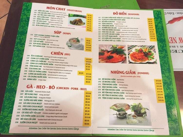 Pho Lucky Restaurant - Stockton, CA menu_pic