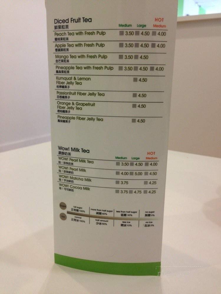 Mr. Wish - Philadelphia, PA menu_pic