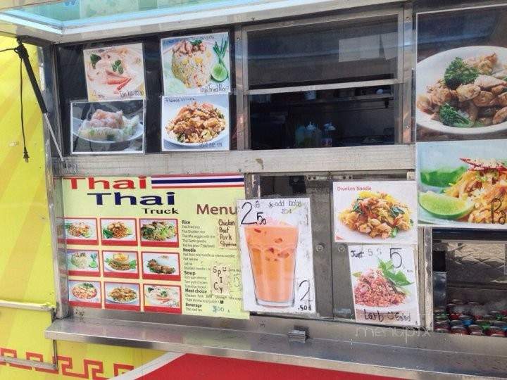 Thai Thai Truck - Los Angeles, CA menu_pic