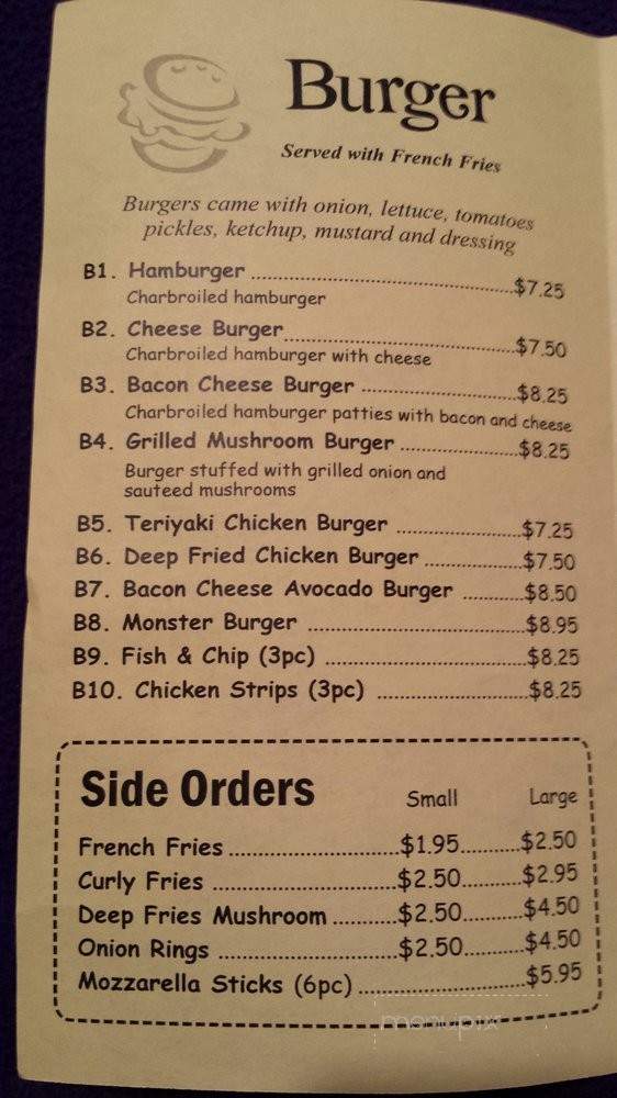 Maxi Burger - Cosmopolis, WA menu_pic