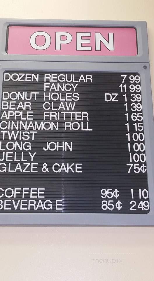 State Donuts - Louisville, KY menu_pic