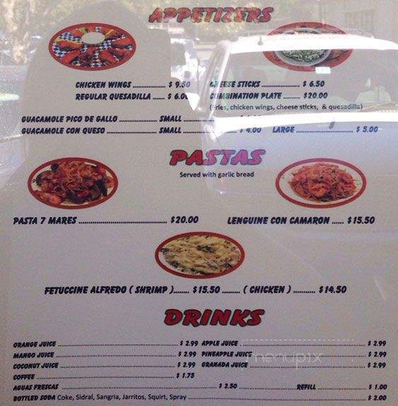 Sofias Restaurant - Hayward, CA menu_pic