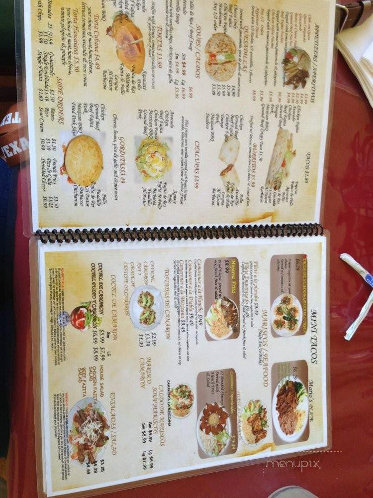 El Secreto De Abuela - Austin, TX menu_pic