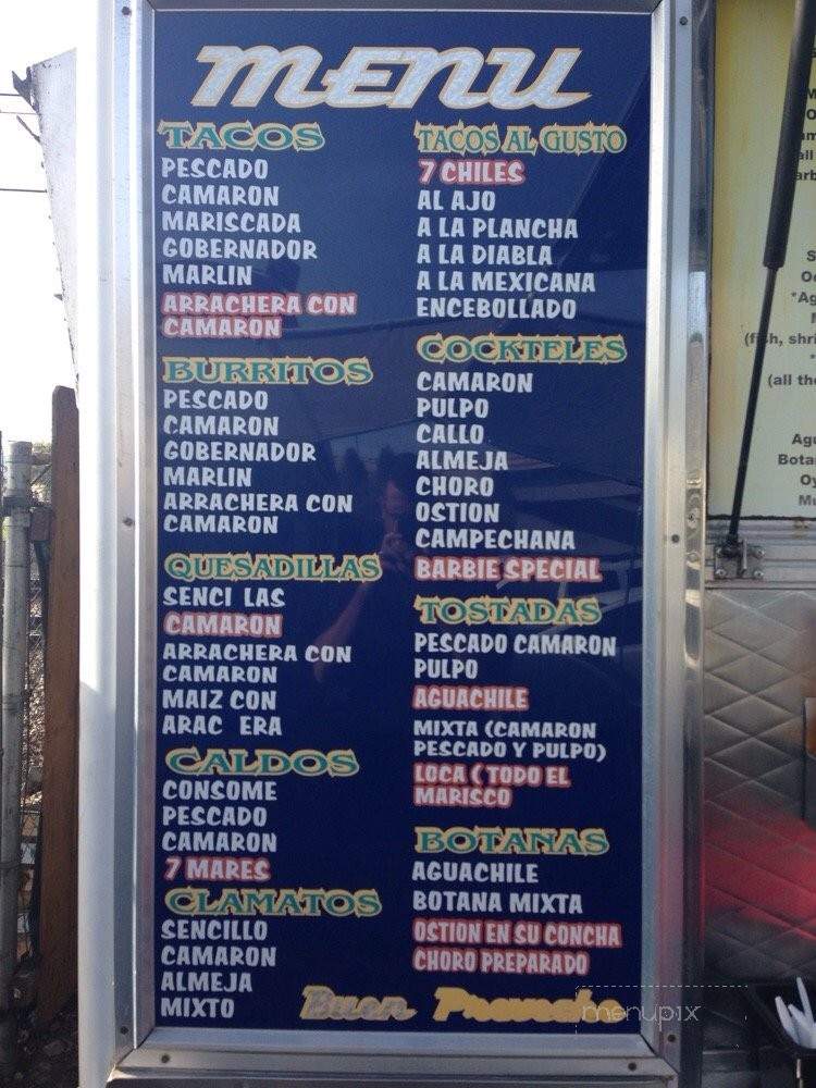 Mariscos German - San Diego, CA menu_pic