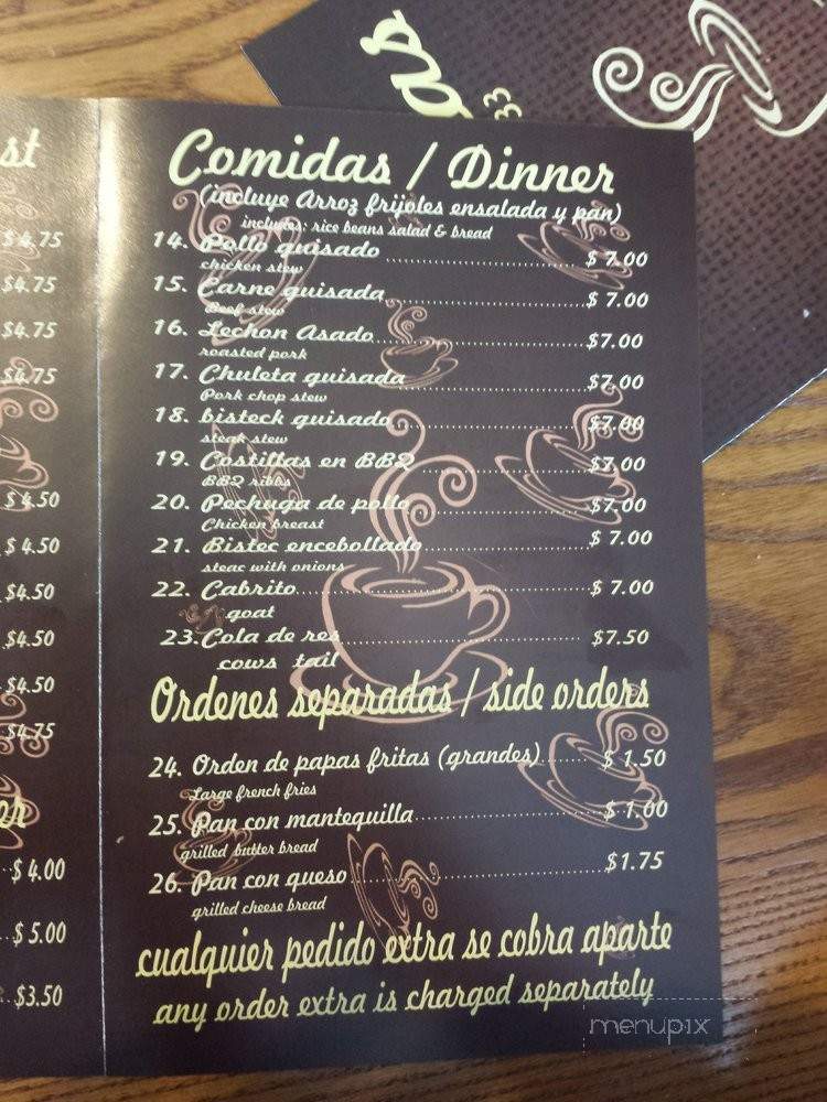 Marcella's Restaurant - Chicago, IL menu_pic