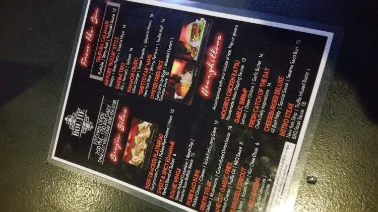 Boujie Bar & Grill - Pearl City, HI menu_pic