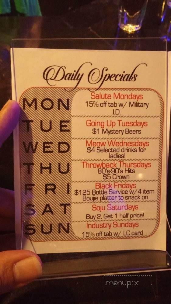 Boujie Bar & Grill - Pearl City, HI menu_pic