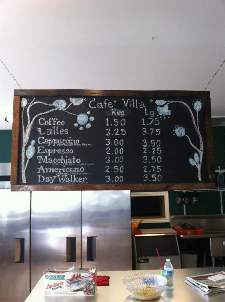 Cafe Villa - North Hollywood, CA menu_pic
