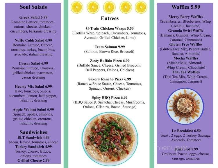 Cafe Villa - North Hollywood, CA menu_pic