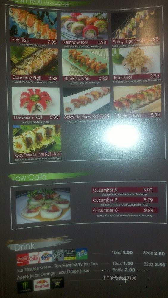 California Roll N Bowl - Los Angeles, CA menu_pic