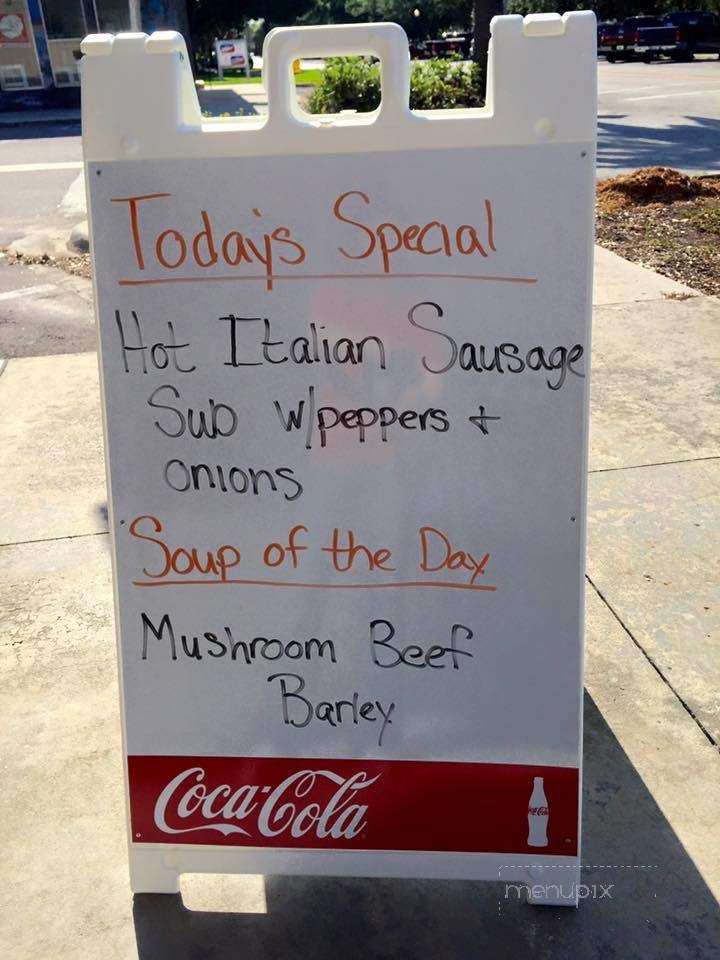 Chef Buddy's - Lake Placid, FL menu_pic