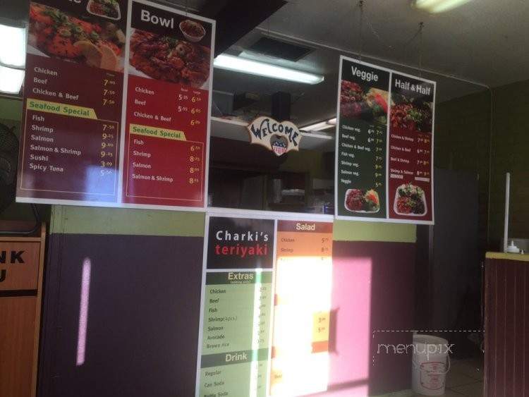 Charki's Teriyaki - Yuma, AZ menu_pic