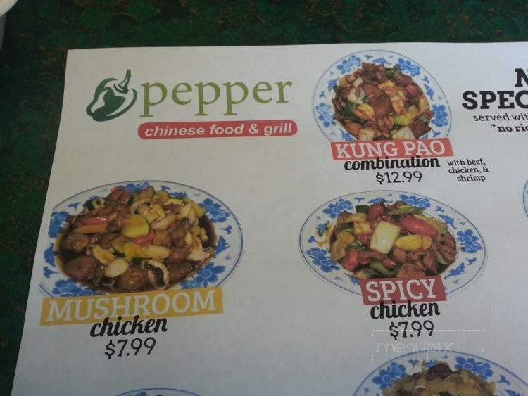Pepper Chinese Food & Grill - Norco, CA menu_pic