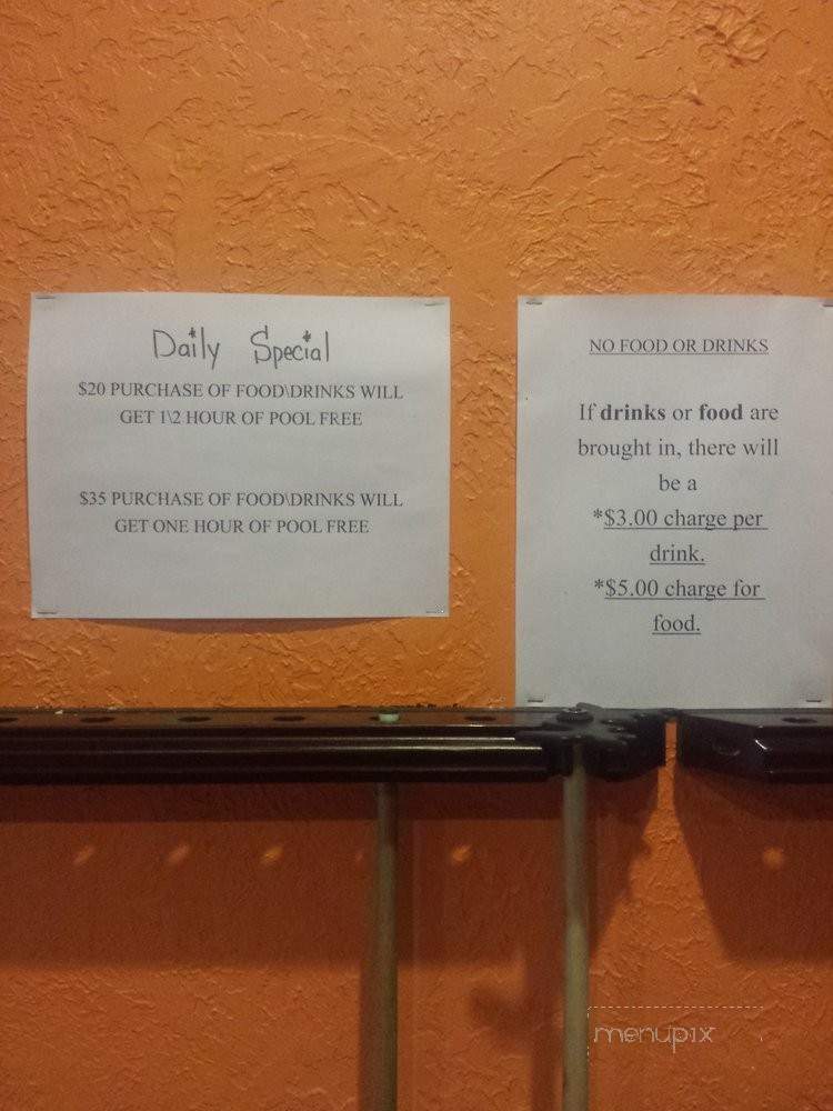 BG Billiard & Grill - Houston, TX menu_pic