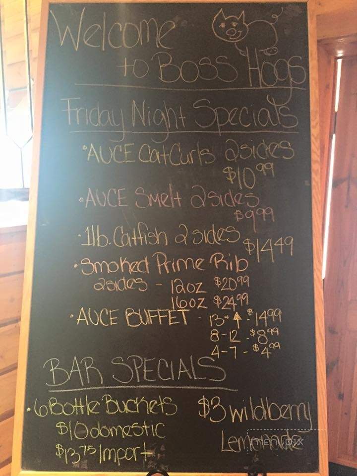 Boss Hog's - Banner, IL menu_pic