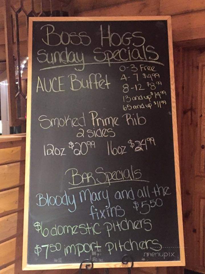 Boss Hog's - Banner, IL menu_pic