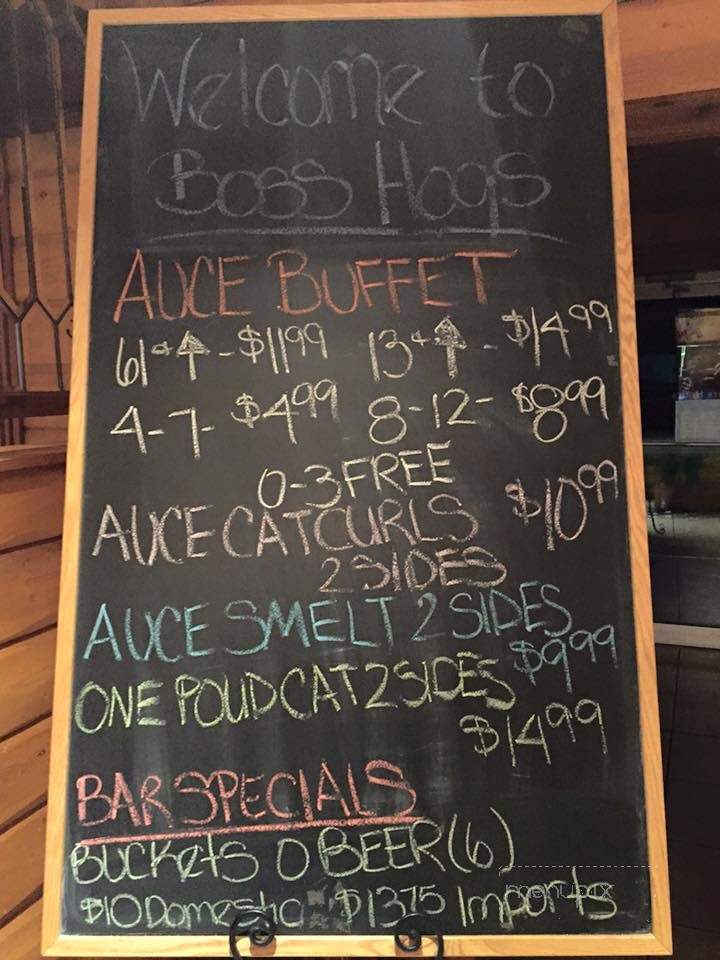 Boss Hog's - Banner, IL menu_pic