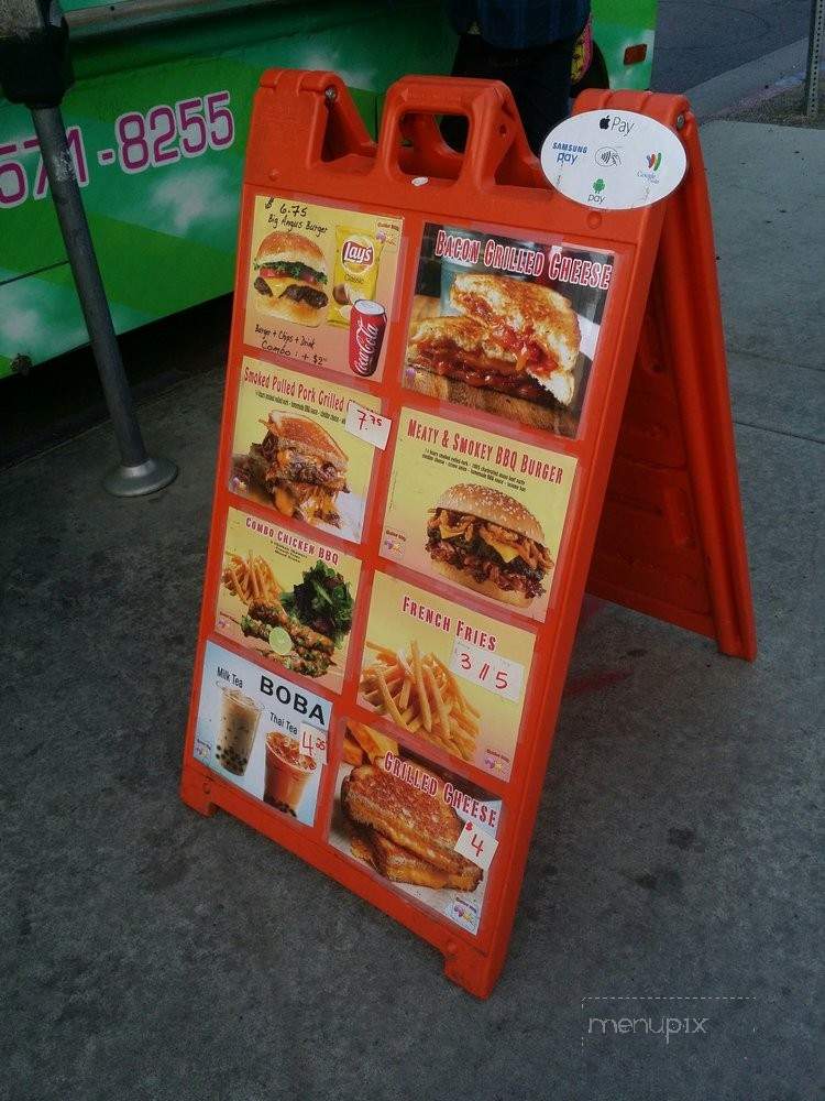 Comet BBQ - Los Angeles, CA menu_pic