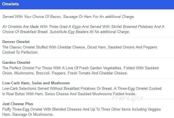 The Quarry Bar & Grille - Helena, MT menu_pic