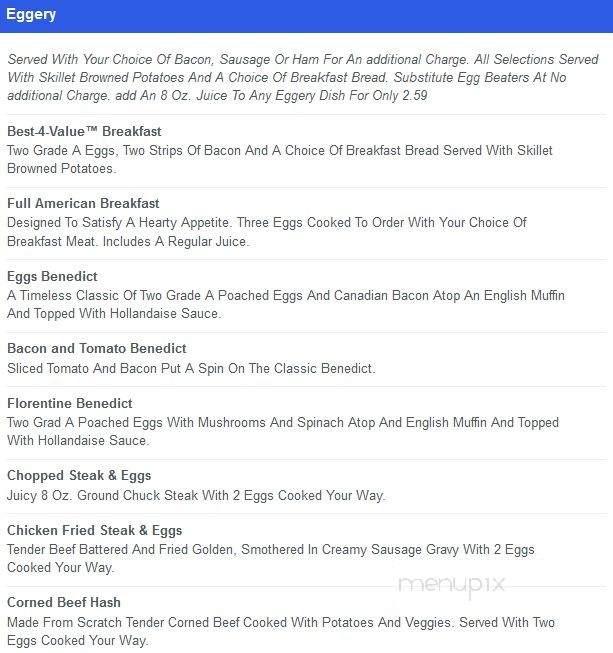 The Quarry Bar & Grille - Helena, MT menu_pic