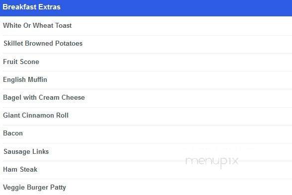 The Quarry Bar & Grille - Helena, MT menu_pic