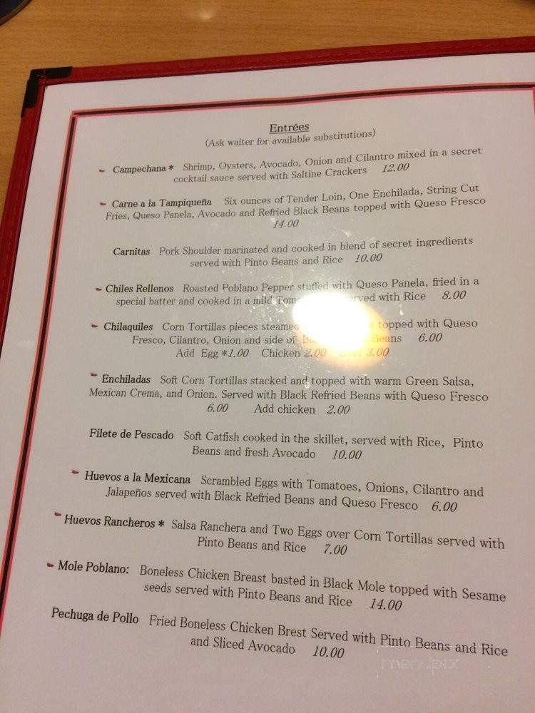Escobar Mexican Kitchen - Phoenix, AZ menu_pic