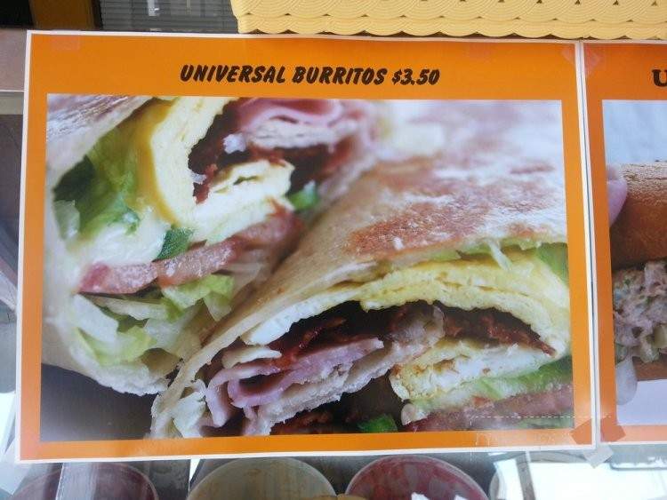 Universal Donuts - El Monte, CA menu_pic