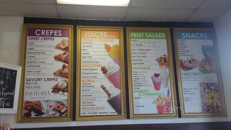 BukaFrut - West Covina, CA menu_pic
