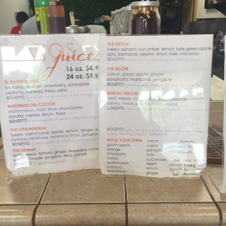 BukaFrut - West Covina, CA menu_pic