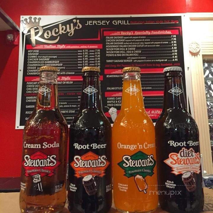 Rocky's New Jersey Grill - Long Branch, NJ menu_pic