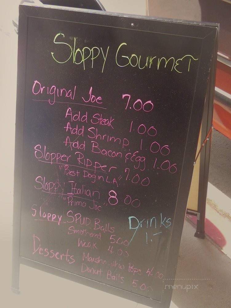 Sloppy Gourmet - Inglewood, CA menu_pic