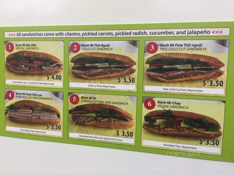 Valley Sandwiches - Reseda, CA menu_pic
