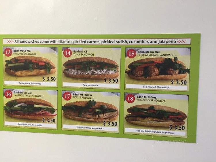 Valley Sandwiches - Reseda, CA menu_pic