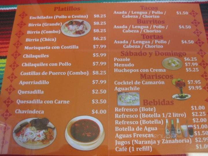 Birrieria Apatzingan - Pacoima, CA menu_pic
