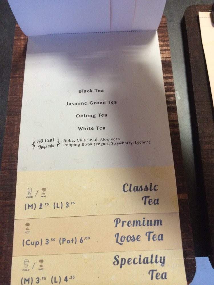 Tocaja - Claremont, CA menu_pic