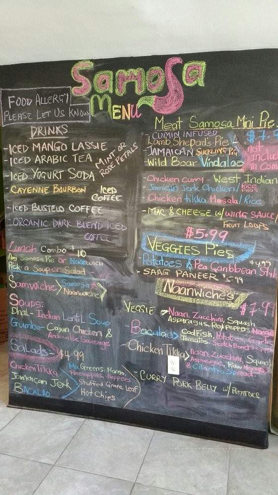 Samosa Cafe - Dobbs Ferry, NY menu_pic