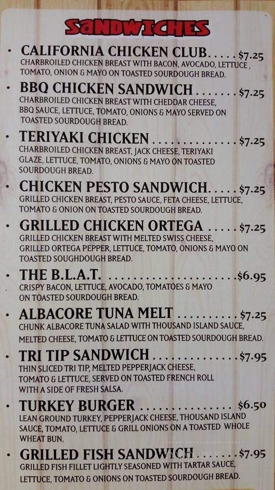 Eddie's Grill - Yuma, AZ menu_pic