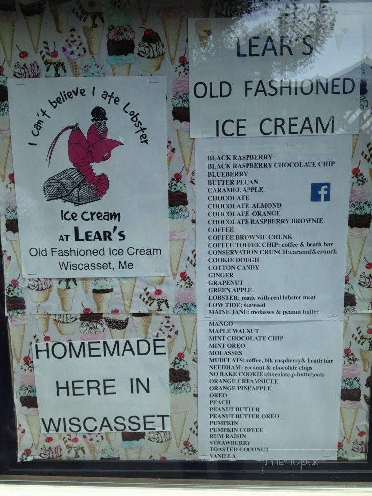 /250238353/Lears-Old-Fashioned-Ice-Cream-Wiscasset-ME - Wiscasset, ME