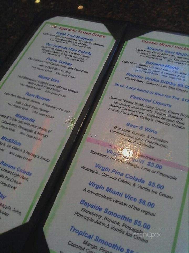 Let's Make A Daiquiri At Dolphin Mall - Miami, FL menu_pic
