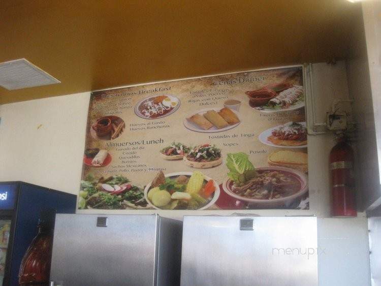 La Cenaduria - Los Angeles, CA menu_pic