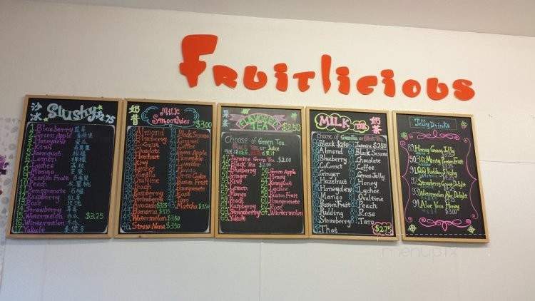 Fruitlicious - Albany, CA menu_pic