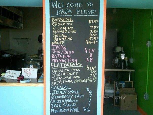 Baja Blend - Sea Isle City, NJ menu_pic