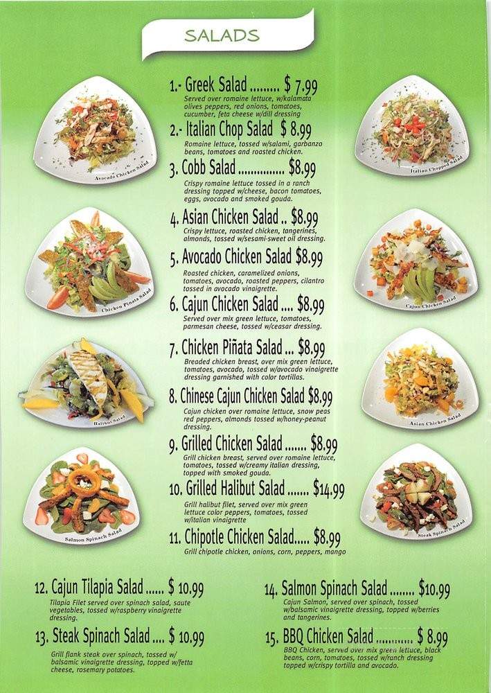 Nueva Italia Salads & Grill - Baldwin Park, CA menu_pic