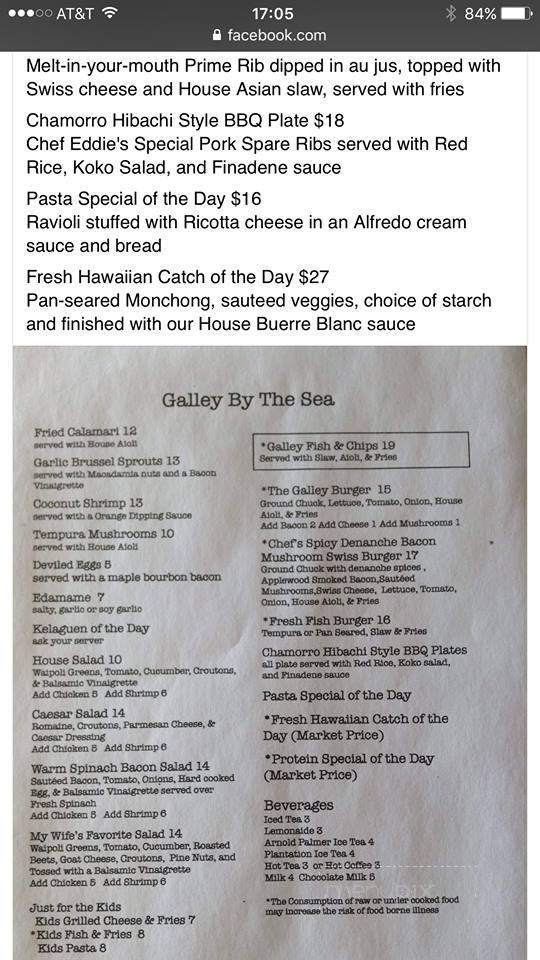 Firehouse Food Truck - Honolulu, HI menu_pic